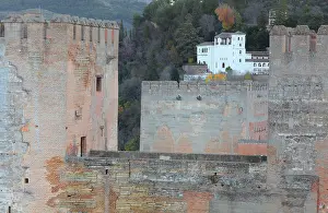 Generalife: Comares Towers and Generalife, Alhambra, Granada