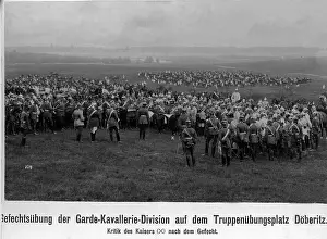 Doeberitz: Combat exercise in Doeberitz, 1907