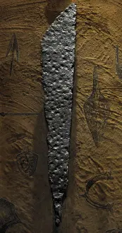 Centur: Combat knife, 9th-10th centuries. Latvia