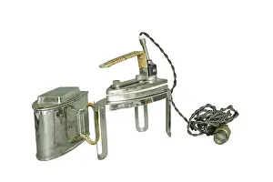 Kettles: Combination kettle and iron