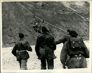 Culver: Combined forces demonstration at Culver Cliff, Isle of Wight