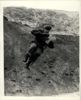 Culver: Combined forces demonstration at Culver Cliff, Isle of Wight