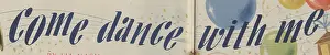 Typeface: Come dance with me - font and text in Woman's Own, 15th De