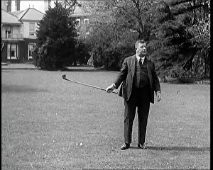 Annoyed: Comedian Harry Tate Getting Annoyed With A