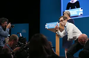 Interrupts: Comedian Lee Nelson Interrupts Prime Ministers Speech