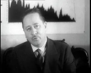 Benchley: Comedian Robert Benchley Talking to the Camera