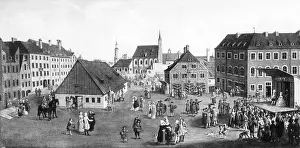 Comedians: Comedians on the Anger in Munich, 1780