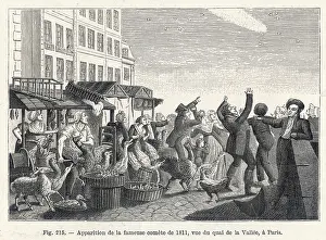 Daybreak: COMET OF 1811 OVER PARIS
