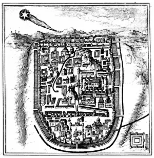 Stanislas: Comet of 66 AD (Halley) over Jerusalem. From Stanislas