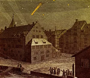 1742: Comet, Einsiedeln Monastery, 1742