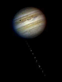 Collisions: Comet P/Shoemaker-Levy 9 approaching Jupiter ?