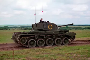 Larkhill: A Comet tank