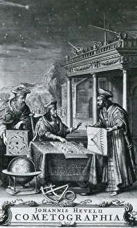 Aristotle: Cometographia, Title Page, 1668