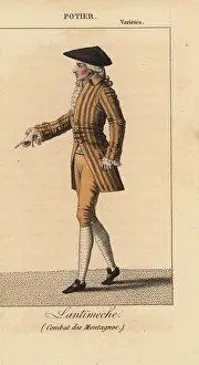 Almanach: Comic actor Charles Potier as Lantimeche in