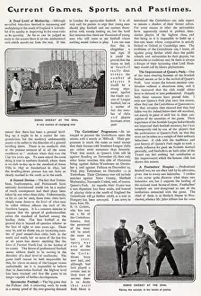 Karno: Comic cricket match at the Oval