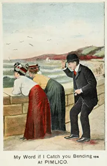 Prank: Comic Postcard - Pimlico