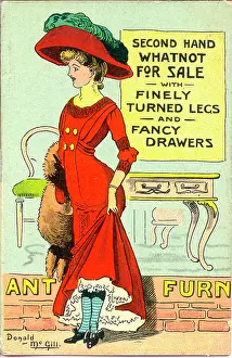 Whatnot: Comic postcard, Second Hand Whatnot For Sale