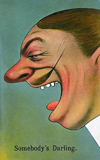 Vile: Comic Postcard - Somebody's Darling !!
