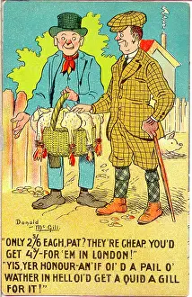 Relativity: Comic postcard, Supply and demand
