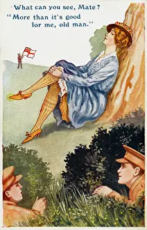 Semaphore: COMIC SEX/SOLDIERS/FLAG
