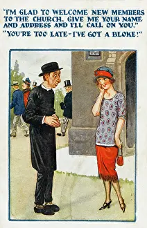 Misunderstanding: COMIC SEX/VICAR 1920S