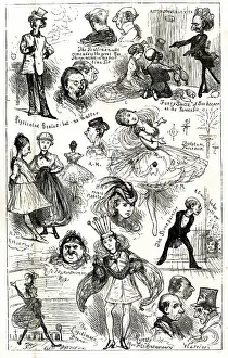 Sketches: Comic sketches, On and Off the Stage