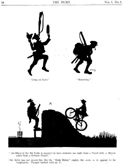 Rucksack: Comic wartime scenes on the Western Front