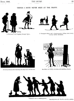 Bully: Comic wartime scenes on the Western Front
