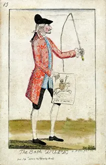 Darly: Comical Character Sketch by Matthias Darly, the Bath DUPE