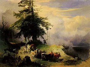Gauermann: Coming Home in the Alps