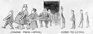 Exaggerated: Coming from Lipton's...Going to Lipton's