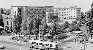 Comintern: Comintern Street. Stavropol, 1968