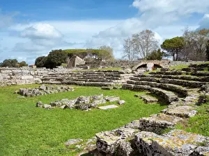 Grecia: Comitium, Paestum, Campania, Italy