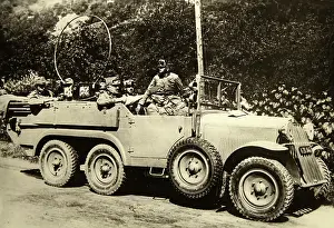 Steyr: Command car Steyr 640 of the fast division