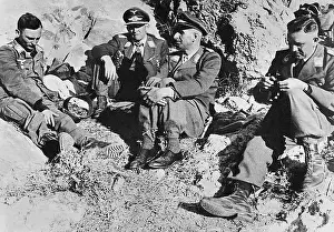 Crete: Command post of Colonel Bruno Oswald Braeuer on Crete, 1941