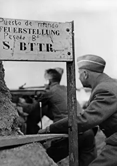 Contingent: Command post of the Condor Legion at Toledo, 1939