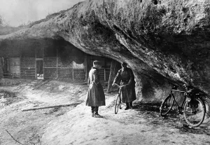 Weber: Command post of German troops in the Crimea, 1941