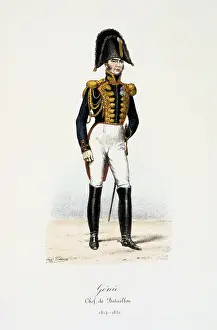 Titeux: Commander of the Batallion of Engineers, 1814-1830