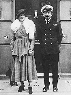 Rumney: Commander and Mrs C. R. Samson, WW1