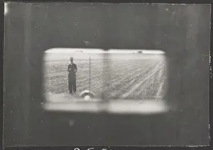 Periscope: Through the commanders periscope. Frank Day