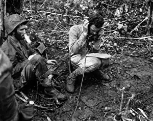 Cartwheel: Commanding officer of a Marine battalion communicates