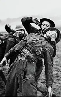 Doing: Commandos doing close quarter and unarmed combat