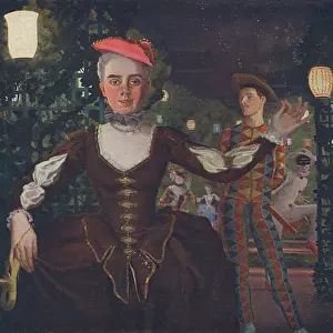 Somov: Commedia dell'arte characters