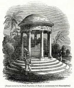 Gazebo: Commemoration of Emancipation by the Haitian People