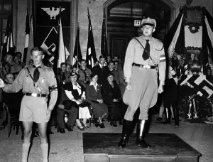 Murders: Commemoration of the murdered Hitlerjunge - member