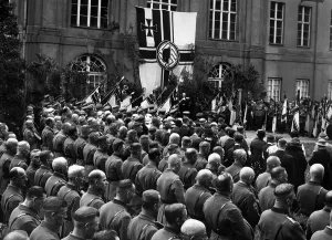 Pastor: Commemoration of NSDFB in Berlin, 1934