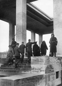 Sarcophagi: Commemoration of the victims of the Hitler-Putsch at the Hon
