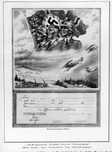 Reintroduction: Commemorative certificate for military service in the Lu