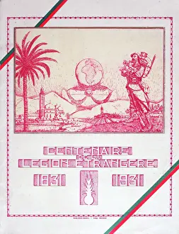 Centenary: Commemorative cover of a book celebrating the