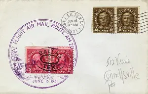Postmark: Commemorative envelope with stamps